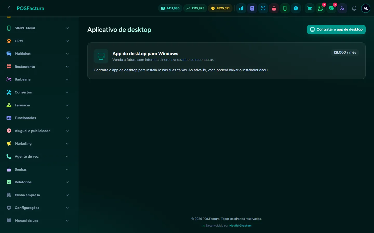 Apps para o celular e o computador